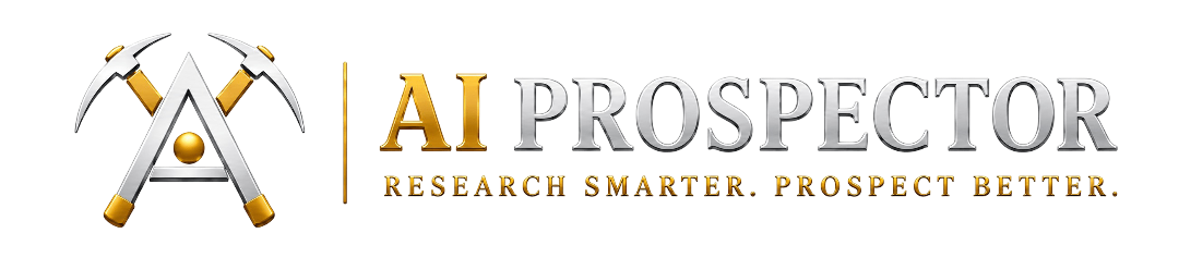 AI Prospector — Research smarter. Prospect better.